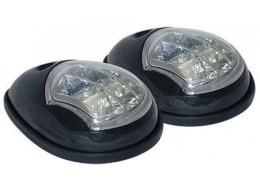 Светодиодные бортовые огни черный пластик (10251838)